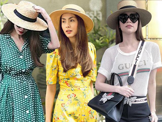 Độ hot của mũ cói đang tăng lên từng ngày nhờ Hà Hồ, Hà Tăng