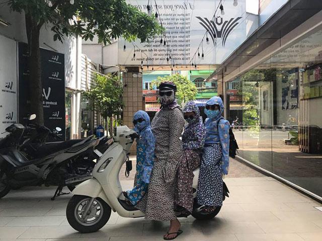 Phạm Băng Băng chắc cũng phải ngả nón trước cách chống nắng của chị em Việt