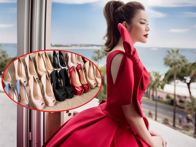 Lý Nhã Kỳ mang đến 12 đôi giày cao gót để sải bước trên thảm đỏ LHP Cannes 2018