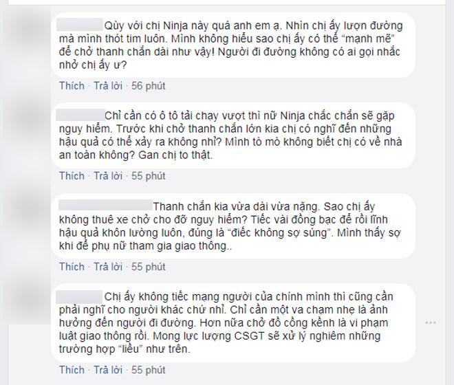 clip: thot tim canh nu “ninja lead” cho thanh chan dai 4m than nhien phong tren duong - 3