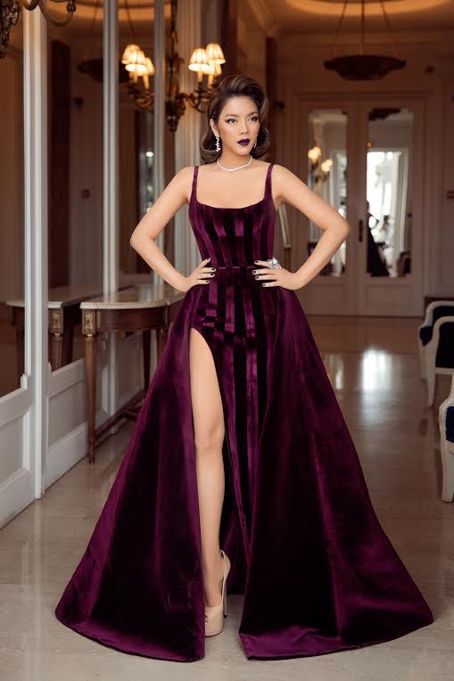 ly nha ky thieu dot moi anh nhin khi dien vay xe tao bao tai lhp cannes - 7