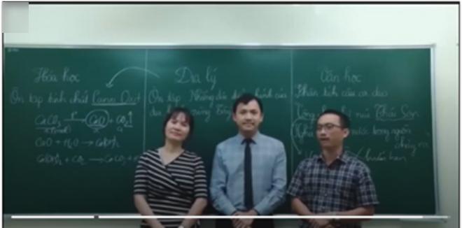 clip tiet hoc “tich hop” cua 3 giao vien van, dia va hoa khien dan mang phat sot - 2