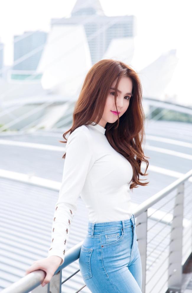 bi quyet de mac ao thun kin dao van sexy nhu ngoc trinh - 7