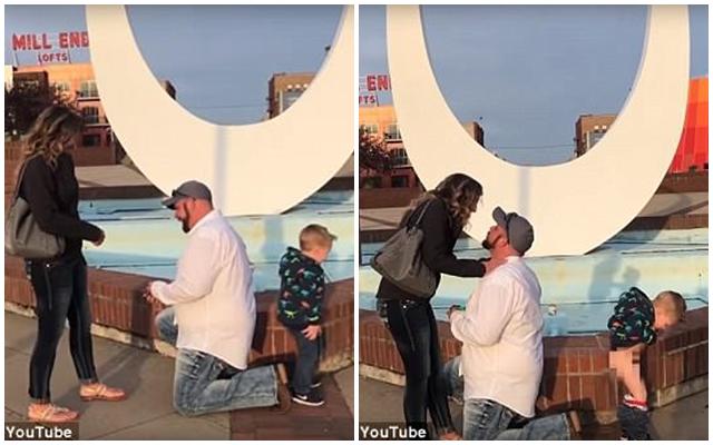 bo dang cau hon me, con trai 3 tuoi bong tro thanh tam diem vi lam hanh dong "ba dao" - 1