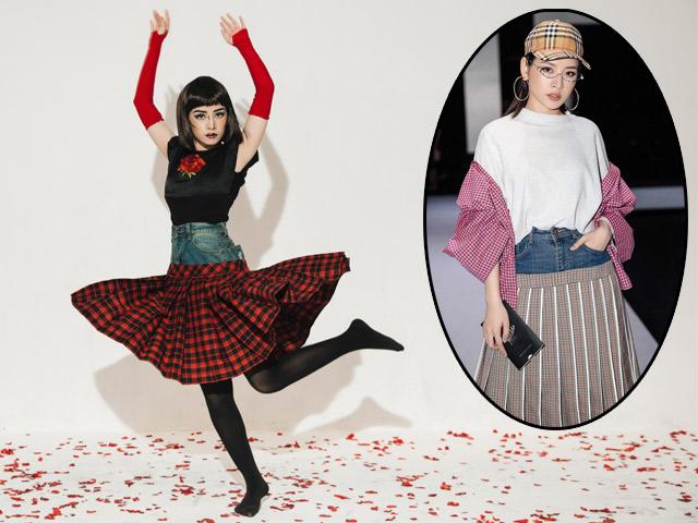 chi pu be luon 20 chiec vay tung bi che la "tham hoa" vao mv moi - 3