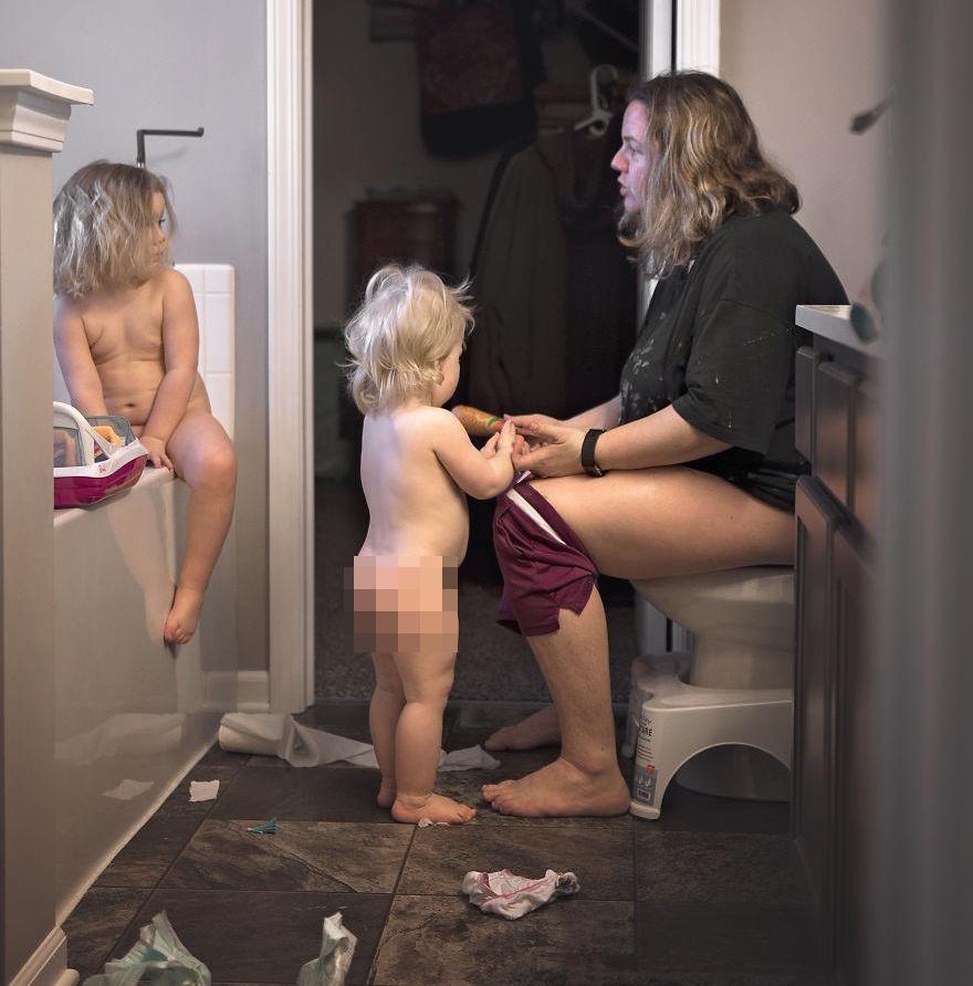 20 buc anh lot ta "hanh phuc tran trui", ai lam me cung tung nhu the - 1