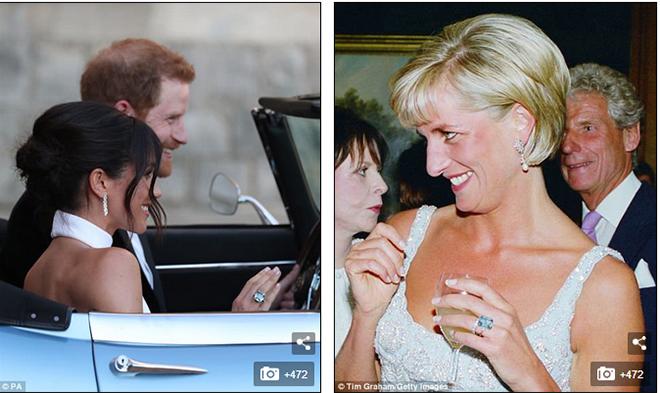 cong nuong meghan markle xinh dep duyen dang cung chong di du tiec sau dam cuoi - 9