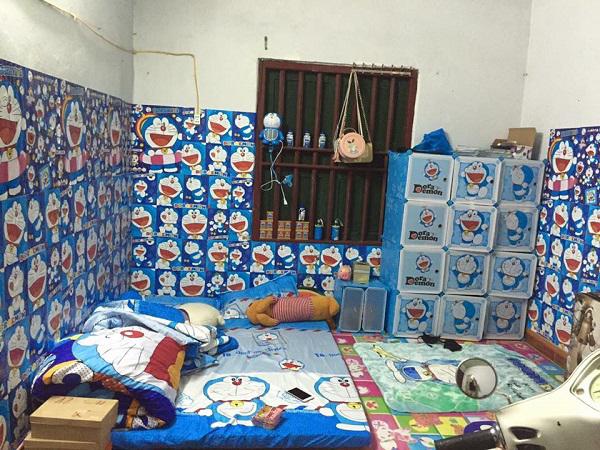 dan mang “ran ran” khoe anh phong... xanh le hinh doraemon: gan 30 tuoi roi van phat cuong - 4