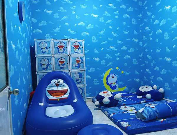Dân mạng “rần rần” khoe ảnh phòng... xanh lè hình Doraemon: Gần 30 tuổi rồi vẫn phát cuồng