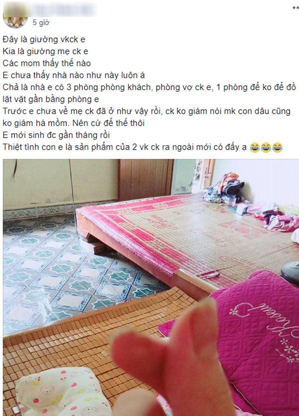 giuong me chong ke sat ngay giuong cuoi, ai cung thac mac cap vo chong co con bang cach nao - 1