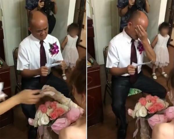 roi nuoc mat voi buc thu cam dong cua nguoi cha gui con re trong dam cuoi - 1