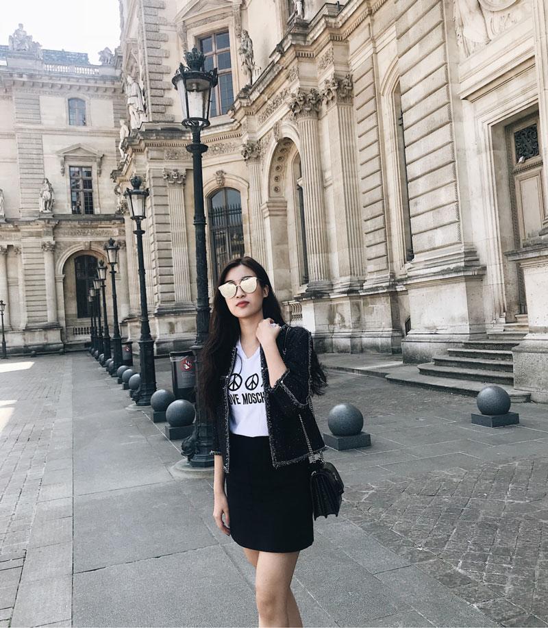 chi mot chiec ao, ma hoa hau do my linh tai tinh dien tu cannes qua toi paris - 6