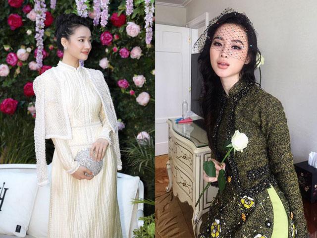 hoc cach mac ao dai vua chat lai khong bi sen nhu nha phuong, angela phuong trinh - 1