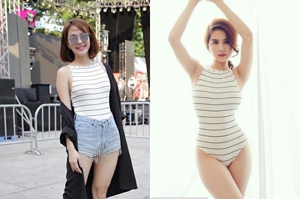 cung mot set do bikini ngoc trinh khoe dang quyen ru con minh hang dien han ra pho - 1