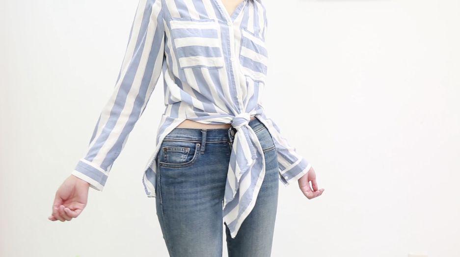 5 kieu that nut ao giup ban "them muoi" cho chiec ao phong, ao so mi - 4