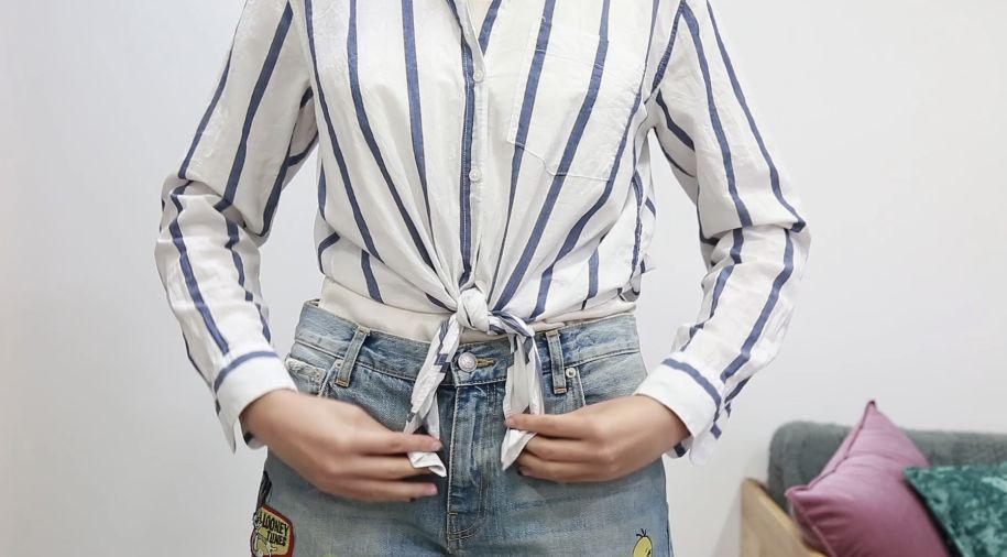 5 kieu that nut ao giup ban "them muoi" cho chiec ao phong, ao so mi - 10