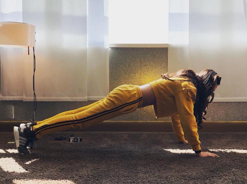 hoa hau tuong linh tiet lo bi quyet co vong eo 53 "danh bat" ngoc trinh - 9