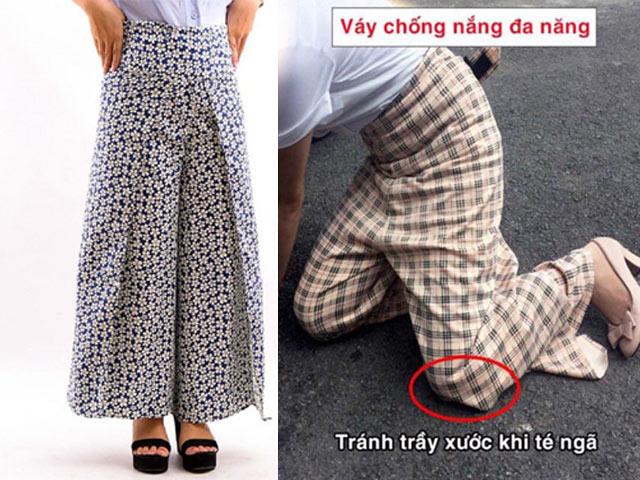 Váy chống nắng dạng quần: Có gì hot mà chị em Ninja Lead đổ xô mua?