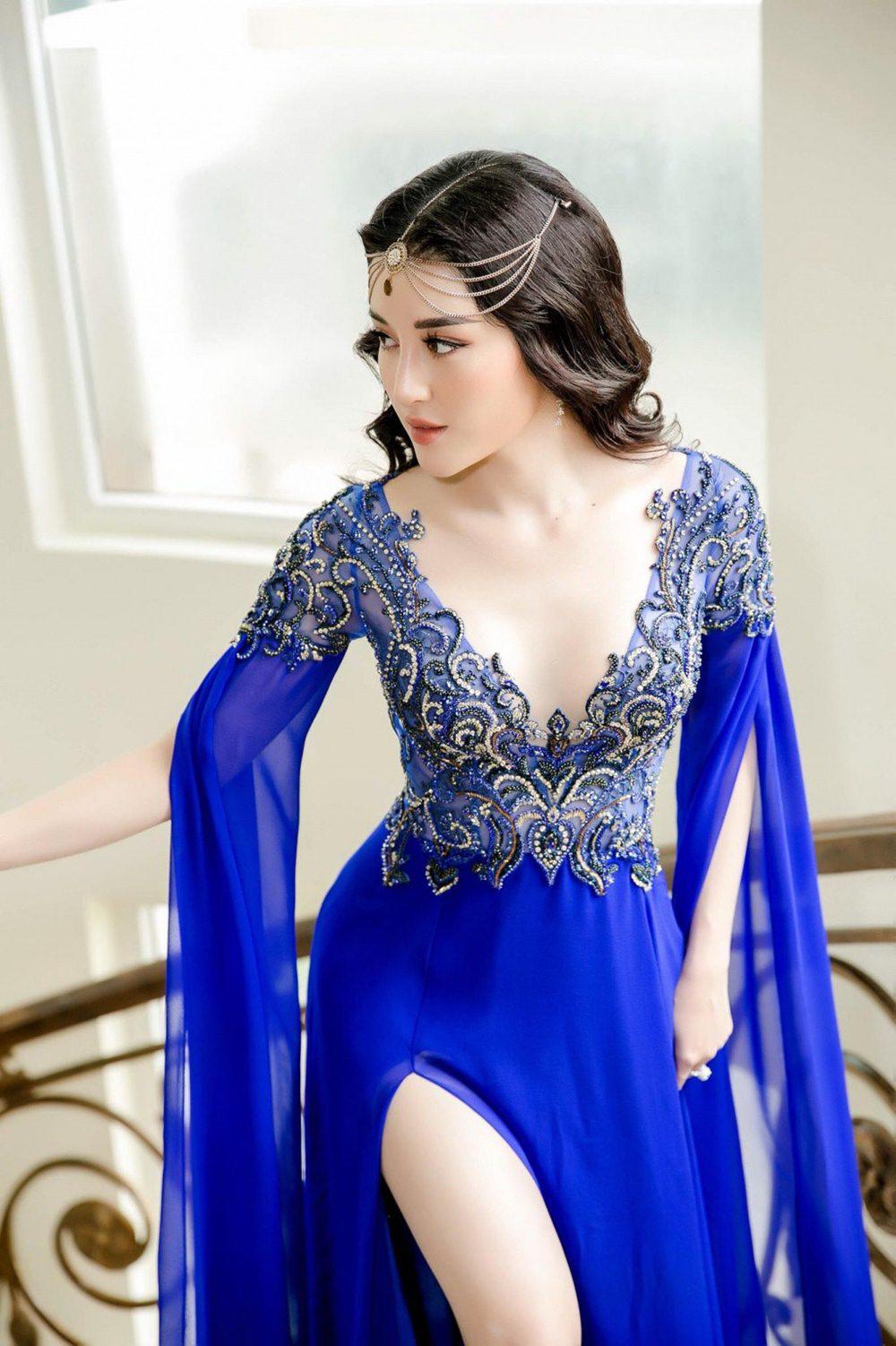 ao dai "sen vang" va vuong mien tien ty cua hoa hau h'hen nie noi nhat tuan - 11