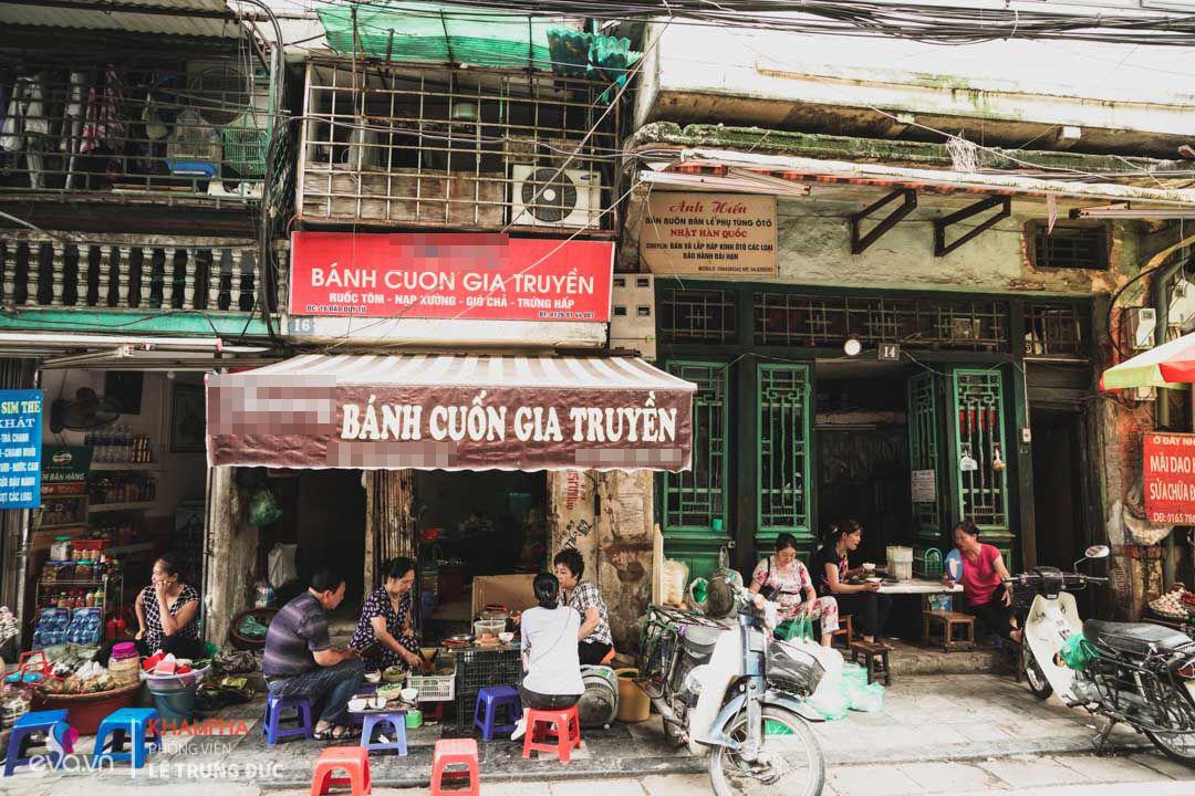quan banh cuon gia truyen 60 nam "doc nhat vo nhi" o ha noi nho co nguyen lieu nay! - 12