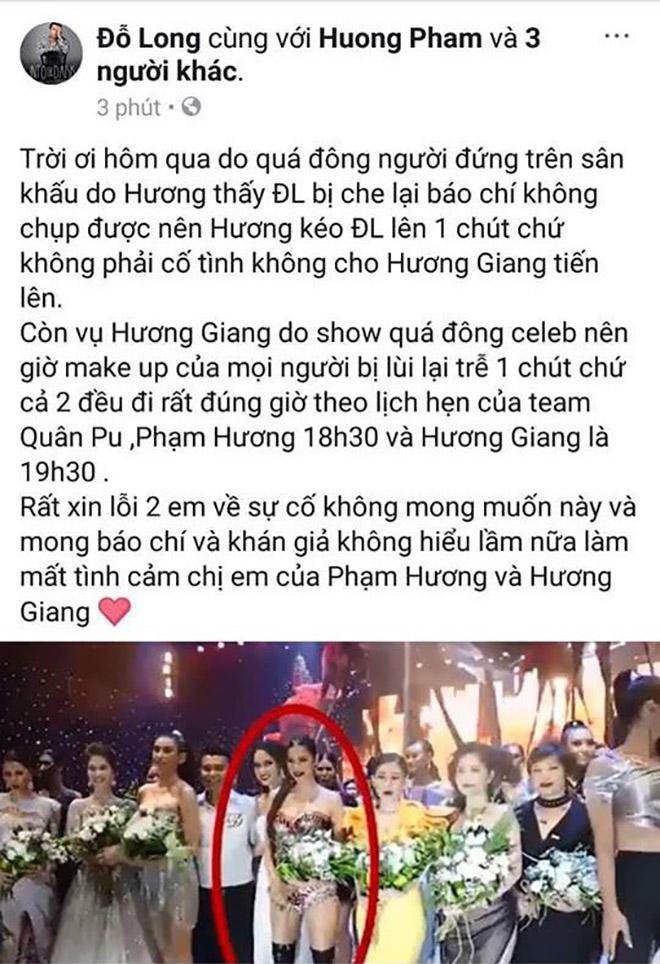 giua tin don bi choi xau, huong giang len tieng "giai oan" cho pham huong - 1