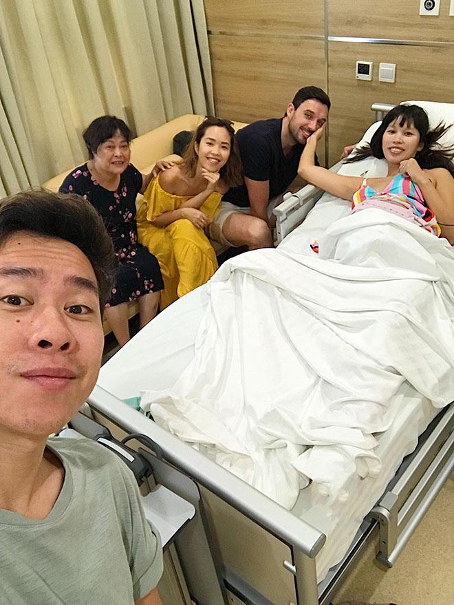 sieu mau ha anh sinh con gai dau long nang 4,4 kg sau khi duoc chi dinh mo lay thai - 5