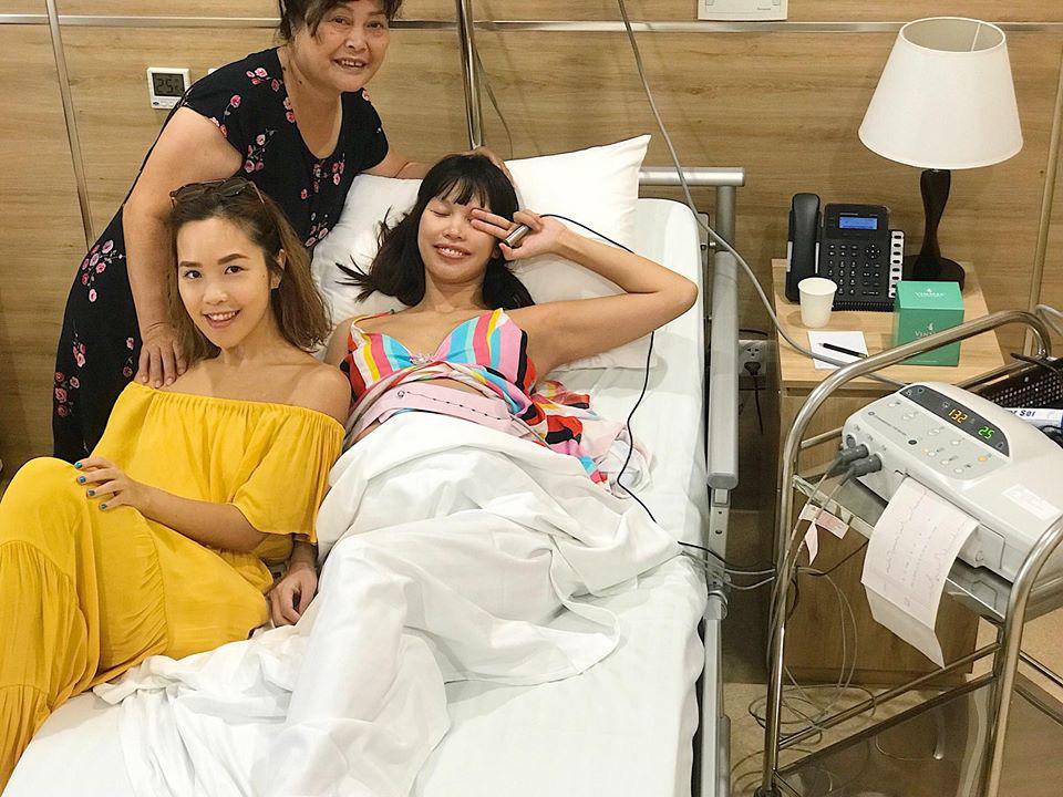 sieu mau ha anh sinh con gai dau long nang 4,4 kg sau khi duoc chi dinh mo lay thai - 4