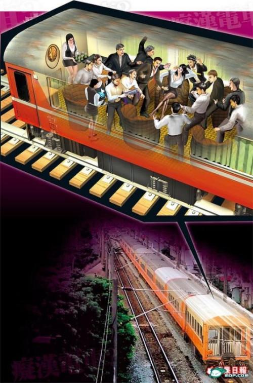 hãi hùng tiẹc thac loan dien ro cua 1 nu 18 nam tren toa tàu - 1