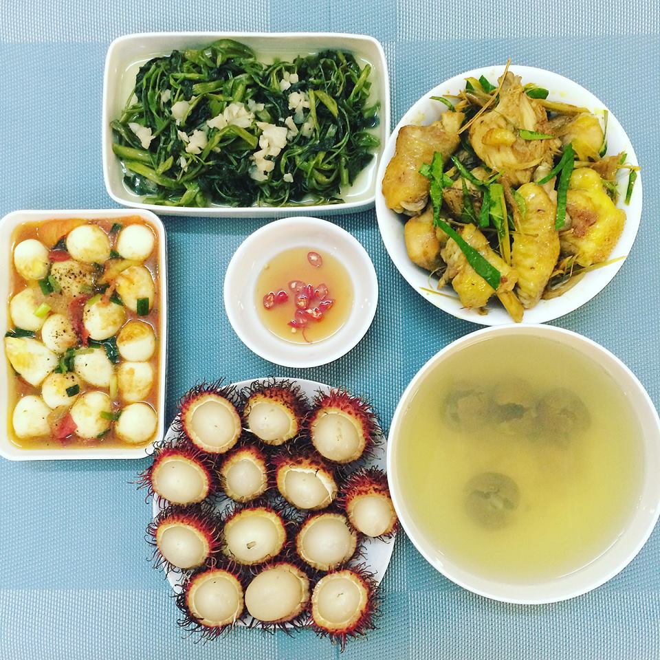 nhung mam com he 4-5 mon cho nha 2 nguoi cua 9x hn khien nhieu nguoi ao uoc nem thu - 6