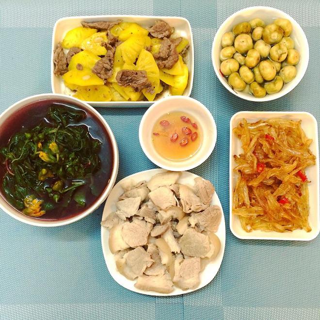 nhung mam com he 4-5 mon cho nha 2 nguoi cua 9x hn khien nhieu nguoi ao uoc nem thu - 9