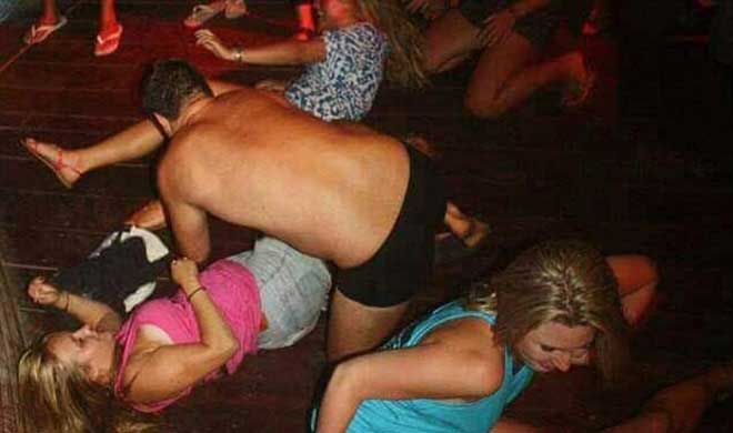 thue biet thu to chuc "dai tiec" thac loan, chup anh nong tung len mang - 2