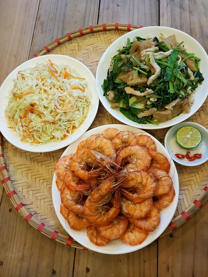 chi nau 3 mon/bua com nhung dan mang nhin thay phai cham ngay diem 10 cho me 2 con hn - 4
