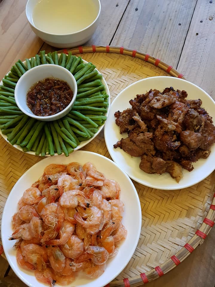 chi nau 3 mon/bua com nhung dan mang nhin thay phai cham ngay diem 10 cho me 2 con hn - 12