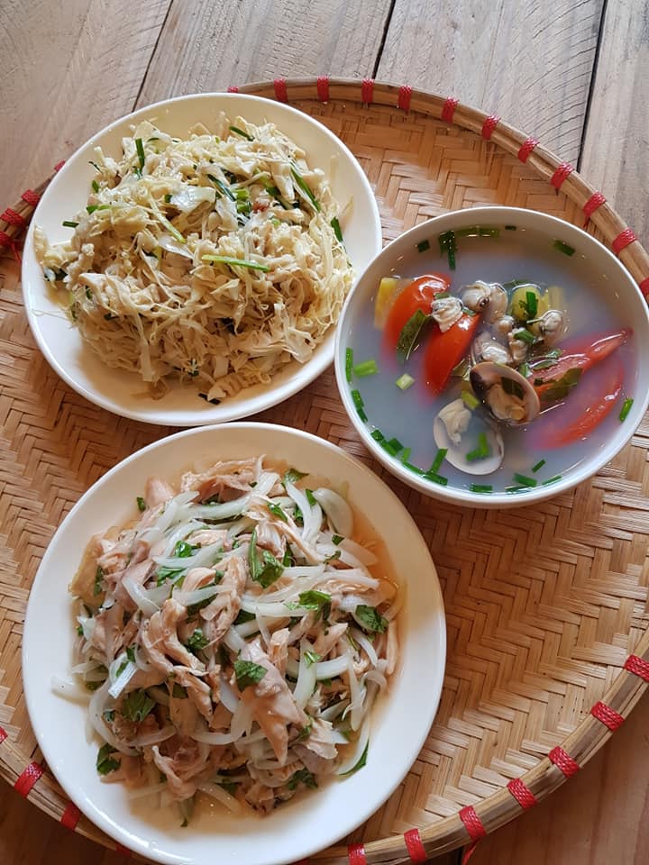 chi nau 3 mon/bua com nhung dan mang nhin thay phai cham ngay diem 10 cho me 2 con hn - 16