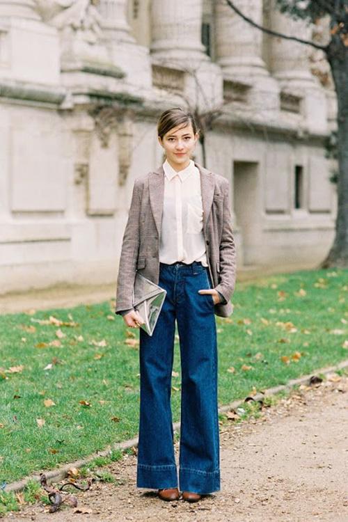 kiẻu quàn jeans vùa thoải mái lại khong lõi mót dang duọc lòng chị em - 10