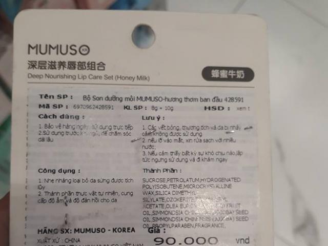 Người tiêu dùng sốc vì bị Mumuso lừa dối về nguồn gốc sản phẩm