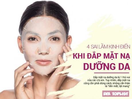 4 sai lầm kinh điển khi đắp mặt nạ khiến nàng "tiền mất tật mang"