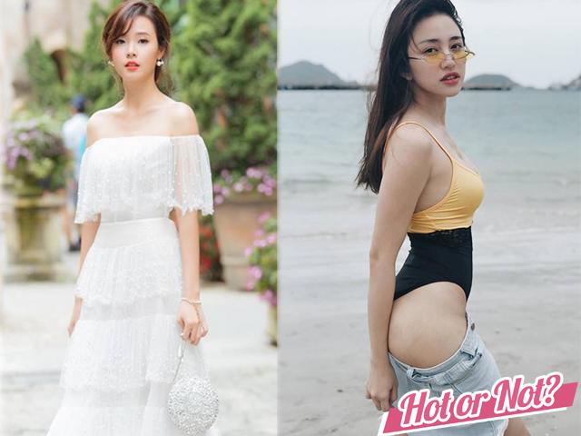 Midu thoát kiếp mặc xấu, mỹ nhân The Face gây hốt hoảng vì khoe vòng 3 quá lố