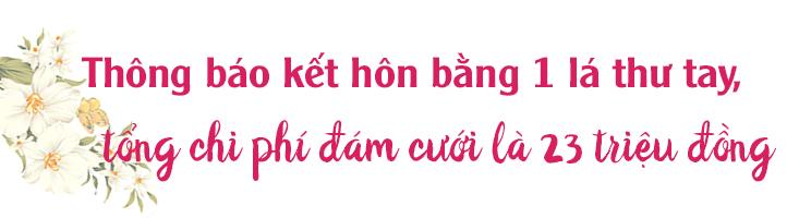 cap doi quyen luc xu han: thong bao ket hon bang thu tay, dam cuoi chi ton 23 trieu dong - 9