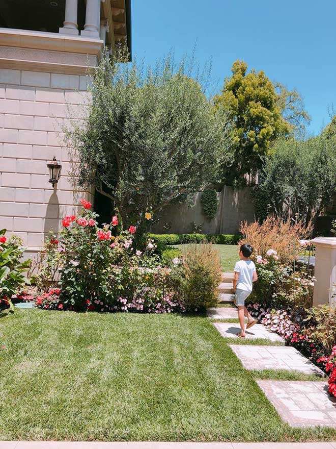 sao viet 24h: ho ngoc ha khoe anh con trai subeo giua khong gian dep nhu mo o my - 1