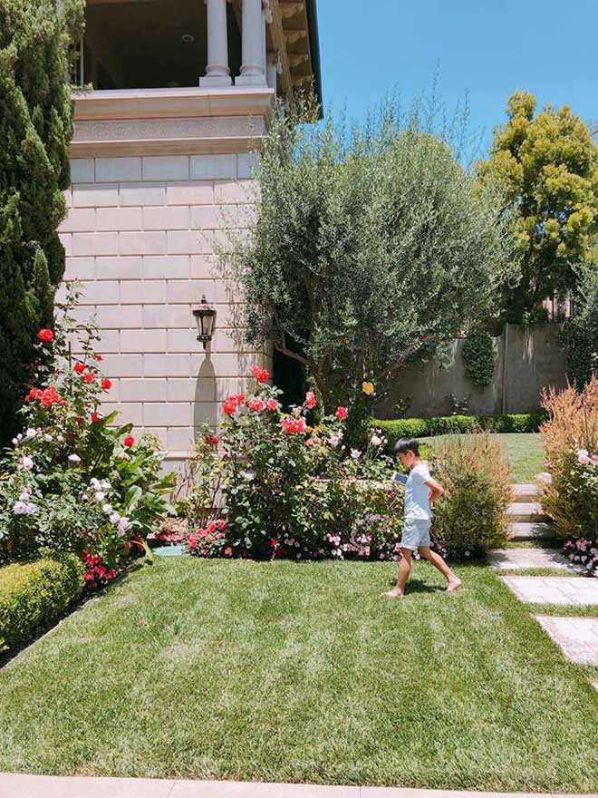 sao viet 24h: ho ngoc ha khoe anh con trai subeo giua khong gian dep nhu mo o my - 2