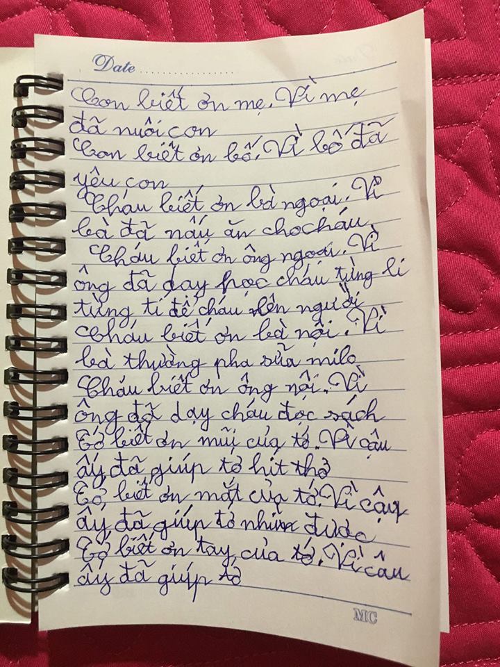 tung thay bo me xo xat, con trai van hugo gio cam on bo me, ly do that ngot ngao - 3