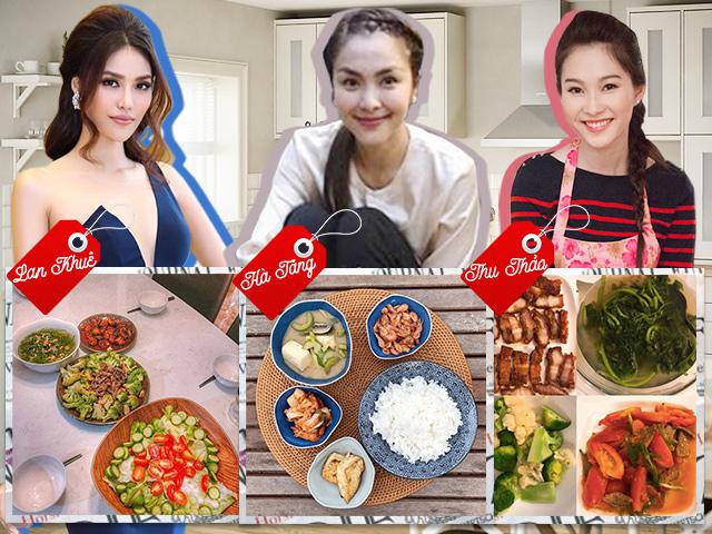 Chấm điểm mâm cơm của 3 mỹ nhân showbiz khi làm dâu 3 gia tộc triệu đô ở Việt Nam