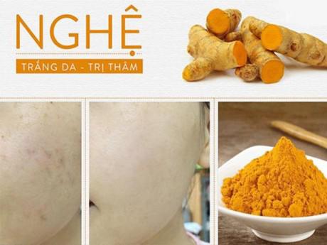Các nàng có chắc là mình đã cập nhật đầy đủ những công dụng của tinh bột nghệ chưa?