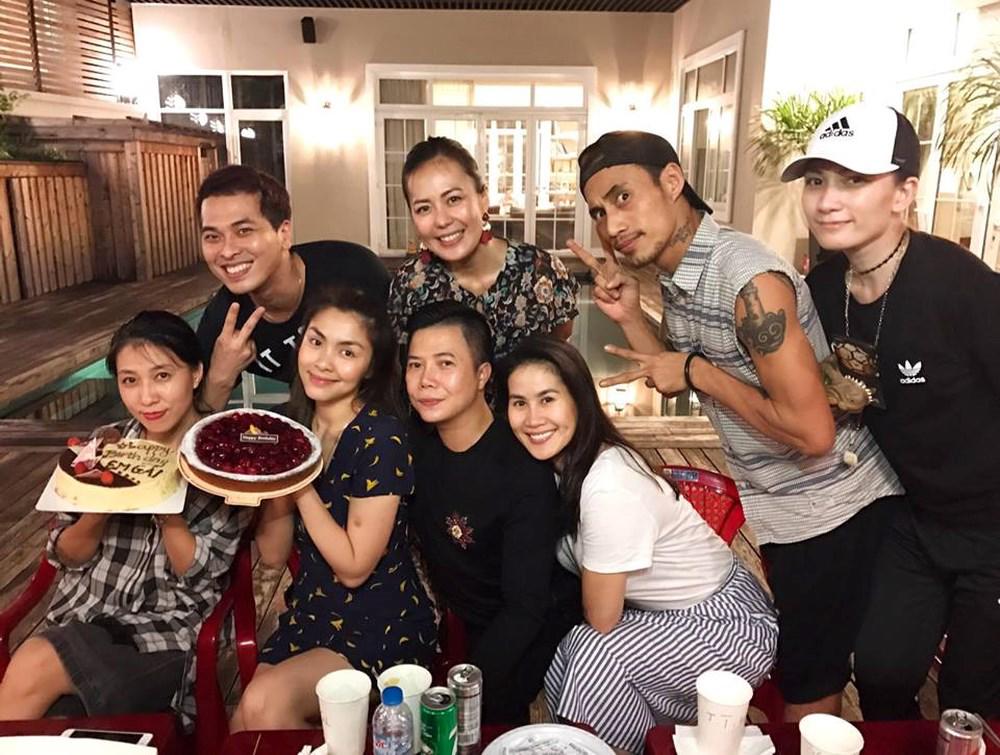 tang thanh ha khien chi em "ghen ty" khi bo chong con o nha di du lich cung ban than - 7