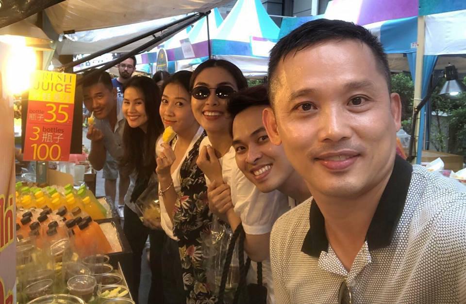 tang thanh ha khien chi em "ghen ty" khi bo chong con o nha di du lich cung ban than - 3