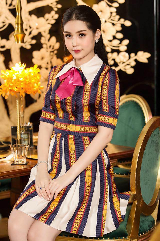 le au ngan anh dien ao tam khoe dang hoan hao nhung den khi cuoi thi fans...meo mat - 1