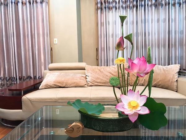 nha sang bung nho muon cach cam hoa sen tuyet dep cua ba me hai phong - 8