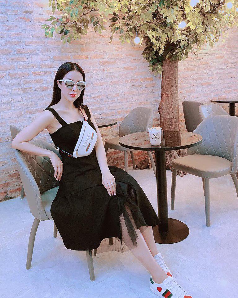 thoi trang bau bi chat choi hon ca thoi con gai cua diep lam anh - 6