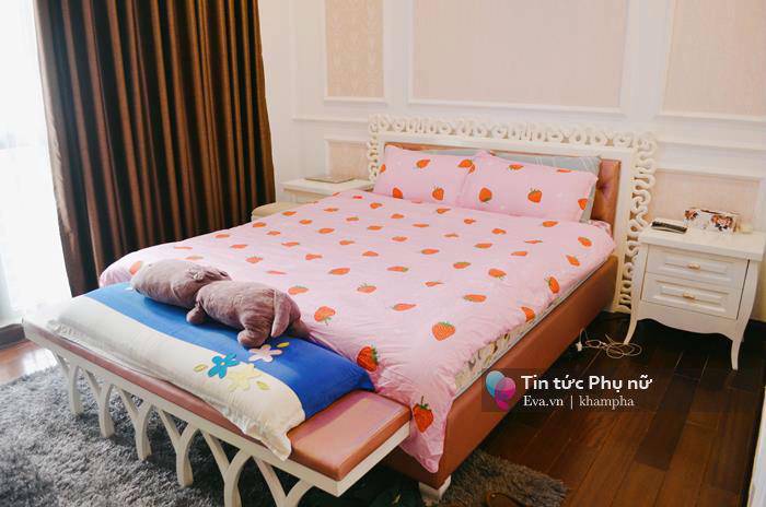 "dot nhap" phong ngu cua my nhan viet chua chong: ke long lay xa hoa, nguoi gian don khong ngo - 2